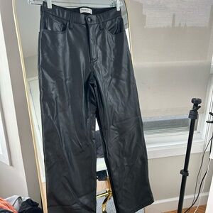 Abercrombie and Fitch, leather pants! 🖤